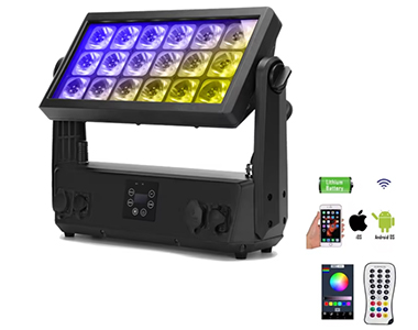 Outdoor 18pcs 20W Battery Wifi Wireless Wash Light